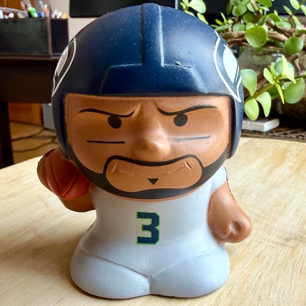 Seattle Seahawks Russell Wilson Remembrance Party Animal Jumbo SqueezyMate NFL